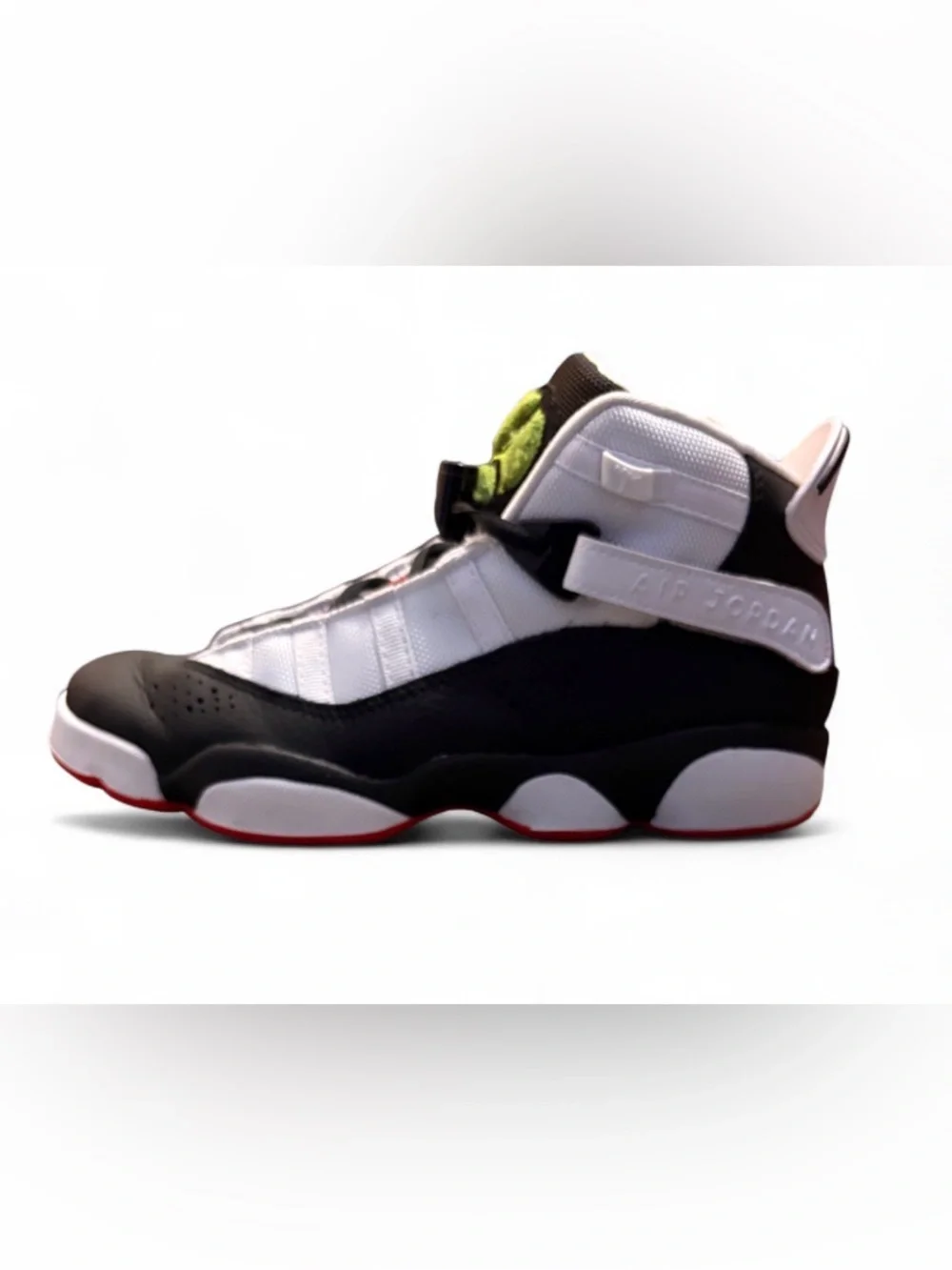 Jordan 6 Rings GS Black/White/Red